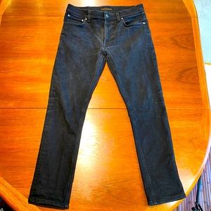 Nudie Jeans Co. black Lean Dean jeans 32 x 32